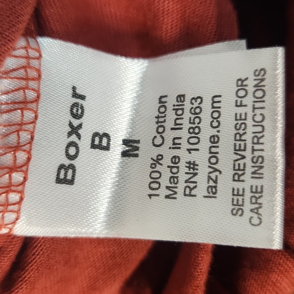 NWT Lazy One Pull my Finger Men's sz M Boxer - Picture 5 of 5